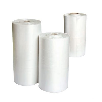 White builders film concrete underlay 4m (2m centrefold) LDPE 100um 36m per roll-15.05