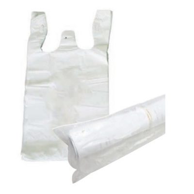 White plastic shopping bags 300+160×540 15um carrier bags plastic grocery bags 2000/carton-16.03