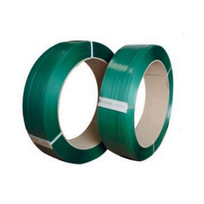 PET STRAPPING EMBOSSED GREEN 15.5MMX1000MX0.9MM-11.01.EMBOSSED