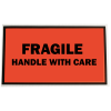 Fluoro Labels-FRAGILE HANDLE WITH CARE Label