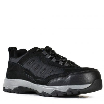 Black Suede Lace Up Safety Jogger – Fury 851-62687