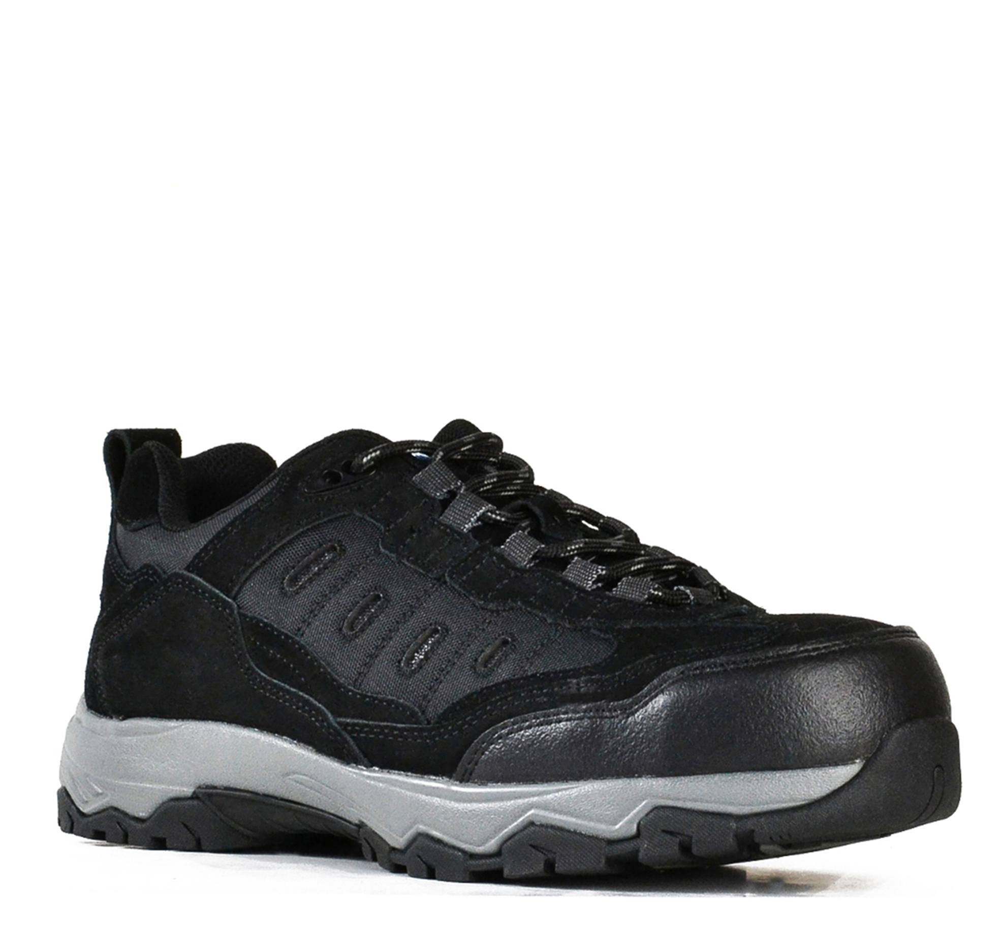 Black Suede Lace Up Safety Jogger Fury 851 62687 Packrite